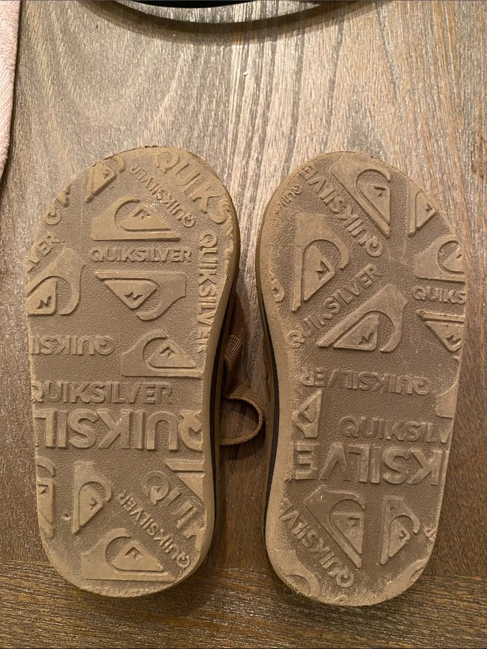 Quiksilver Brown Kids' Flip Flops
